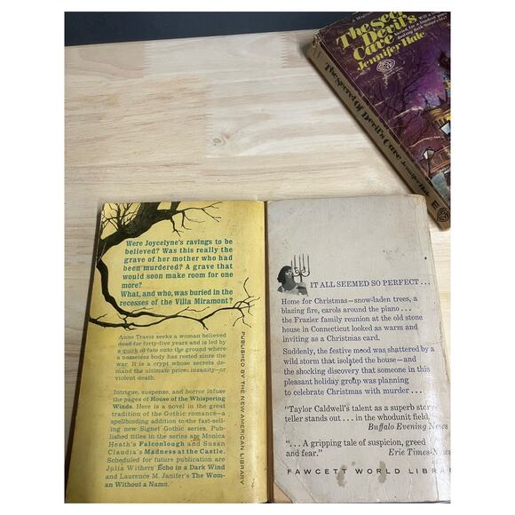 Vintage Gothic Novels, Lot of 4, Blackstock, McRae, Caldwell, Hale, Horror, VTG - Picture 10 of 12